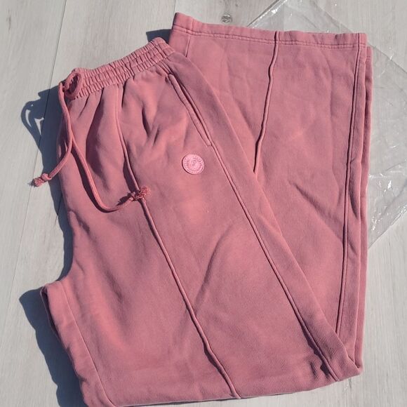 VICTORIA'S SECRET Pink Brushed Modal Fleece Jogger size M mauve NWT in packaging - Picture 10 of 10